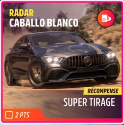 FH5 – Radar Caballo Blanco en Mercedes-AMG A800