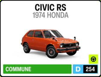 FH6 – Obtenir la Honda Civic 1974