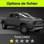 RAM 1500 TRX FH6 réglage
