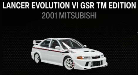 Mitsubishi Lancer EVO VI GSR TME