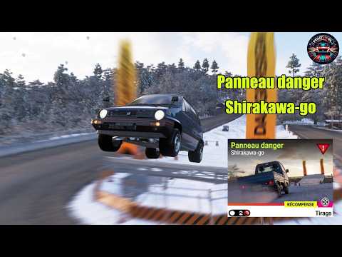 Forza Horizon 6 – Panneau Danger – Shirakawa go