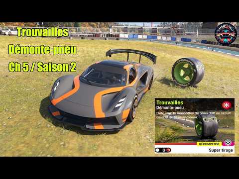FH6 – C5S2 – Trouvailles  Démonte-Pneu