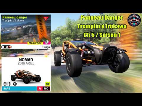 FH6 – C5S1 – Panneau Danger – Tremplin d’Irokawa