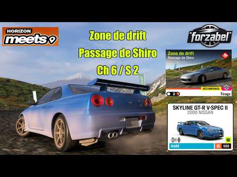 FH6 – Zone de Drift – Passage De Shiro – C6S2