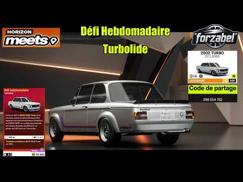 FH6 – Défi Hebdomadaire – Turbolide