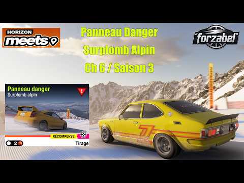 FH6 – Panneau Danger – Surplomb Alpin – C6S3