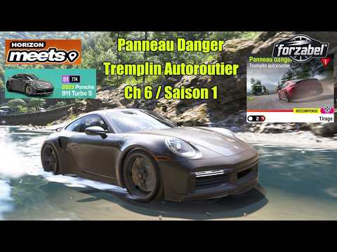 FH6 – Panneau Danger – Tremplin Autoroutier – C6S1